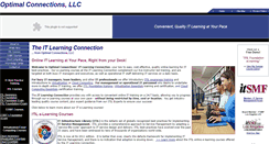 Desktop Screenshot of itlearningconnection.com