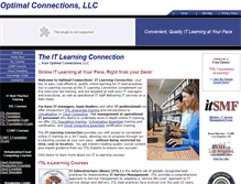 Tablet Screenshot of itlearningconnection.com